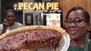 Pecan Pie | Maple Syrup | Classic Holiday Dessert | #EasyPeasy&Good