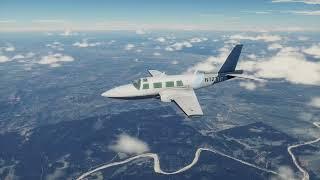 3R9 Lakeway Airpark to KSJT San Angelo, TX in X-Plane 12 Piper PA-60 Aerostar