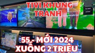 Tivi 2 trong 1: VỪA XEM VỪA LÀ TRANH HẠ GIÁ 2 TRIỆU MÃ MỚI NHẤT 2024 55LS03D