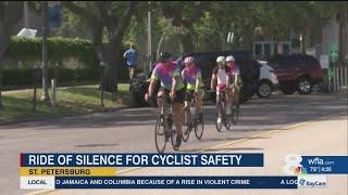 'Ride of Silence' honors cyclists, pedestrians killed on local roads