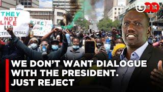 The talking stage is over!! We want no dialogue with the president. Just reject the Finance Bill|LNN