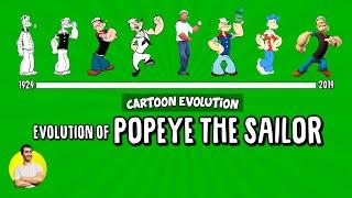 Evolution of POPEYE THE SAILOR - 90 Years Explained | CARTOON EVOLUTION