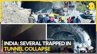 Uttarakhand tunnel collapse: Under construction tunnel in Uttarkashi collapses | WION