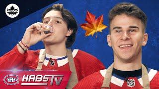 European Habs prospects try Quebec maple products