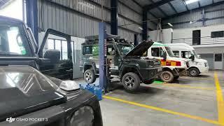 Force Gurkha edc light problem compare  Is the Gurkha 5 door better than the Thar 5 door #automobile