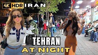 TEHRAN City After 11pm | A MUST SEE of Iranian Nightlife in Summer | #walkthrough #Iran #nightlife