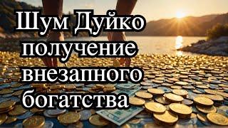 Шум Дуйко получение внезапного богатства, слушайте его каждый день несколько месяцев эффект есть