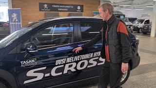 Harri Rovanperä testaa Suzuki S-Cross kevythybridin