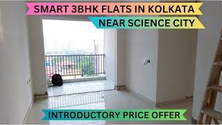 Smart 3Bhk Flats For Sale In Kolkata Near Science City 8100293325 | Highrise Complex Starts@ ₹1Cr*