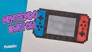 COMO DIBUJAR NINTENDO SWITCH PIXEL ART - PIXELADOS