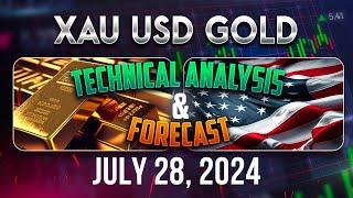 Latest XAUUSD (GOLD) Forecast and Technical Analysis for July 28, 2024