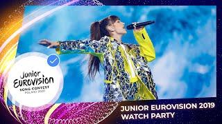 #JESCWatchParty - Junior Eurovision 2019 (with comments from the 2020 stars)