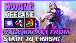 Play Kwang like this to HAVE HUGE IMPACT on the entire game! - Predecessor Offlane Gameplay