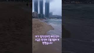 맨발로 '모래해변걷기' 59일차 / 59th day of sand beach walk #shorts