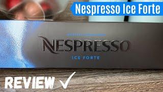 Nespresso Ice Forte Review + Coffee Over Ice Recipe | Nespresso Iced Coffee | VertuoLine Ice Capsule