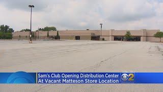 Matteson Sam's Club Store To Reopen As Distribution Center