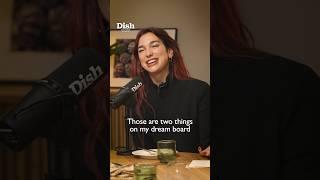 The power of manifestation! | @dualipa  | Dish Podcast #podcast #dish #interview