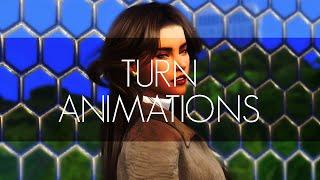 TURN ANIMATION PACK (UPDATE 0.4) | Sims 4 Animation (Download)