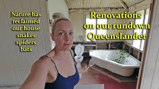 Renovations on our rundown Queenslander