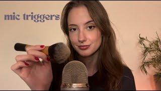 ASMR mic triggers