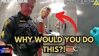 SLEEPING in the Airport Bathroom after a flight goes VERY WRONG!