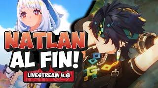 *ÉPICO!* PERSONAJES DE NATLAN GOD!! RESUMEN LIVESTREAM 4.8 | GENSHIN IMPACT