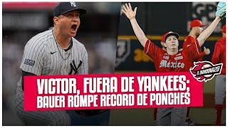 TREVOR BAUER IMPONE RECORD DE PONCHES EN UN JUEGO; VICTOR GONZÁLEZ, FUERA DE YANKEES