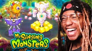RHYSMUTH & TEETER-TAUTER  ARE HERE IN MY SINGING MONSTERS ETHEREAL WORKSHOP