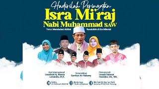 [LIVE]  ISRA MI'RAJ NABI MUHAMMAD SAW / MAHAD PTIQ PUTRI/ ANNABAWY / PARUNG