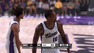 NBA 2K25 Gameday Mode | KINGS vs LAKERS FULL GAME HIGHLIGHTS