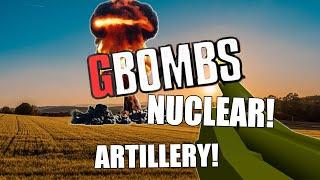 How To Fire All The NUCLEAR ARTILLERY + Howitzer | GMOD GBombs 5