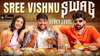 Hilarious food Vlog with Sree Vishnu || SWAG || Daksha Nagarkar || Cocanada || TastyTeja | Infinitum