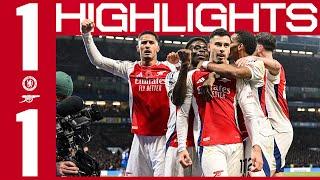 HIGHLIGHTS | Chelsea vs Arsenal (1-1) | Premier League | Martinelli scores in London derby draw