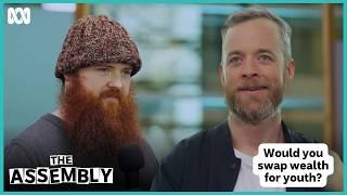 Hamish Blake shares a valuable life lesson | The Assembly | ABC iview