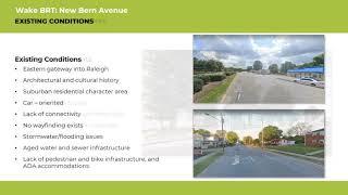 Wake Bus Rapid Transit: New Bern Avenue Corridor