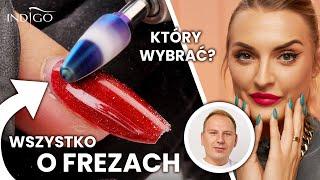 Frezy do paznokci - który do czego? Ściąganie hybrydy frezarką i frezowanie skórek! | Indigo Nails