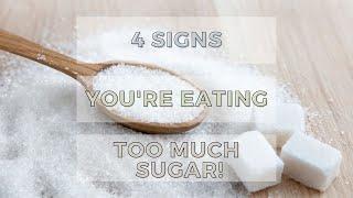 Four signs that you are eating too much sugar #shorts