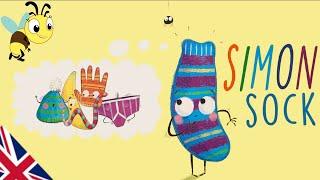 Simon Sock by Sue Hendra and Paul Linnet with Sound Effects - Read Aloud Kids Books