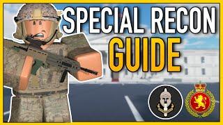 Guide to SRR - BA's Special Recon Regiment (ROBLOX)