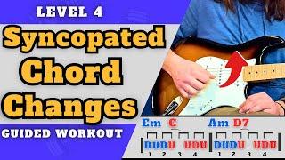 Syncopated Chord Changes | Stop Playing Like a Robot!