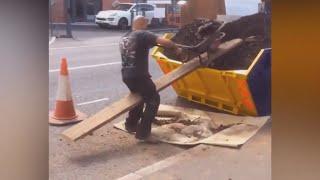 THE BIGGEST IDIOTS AT WORK! FUNNY FALLS 