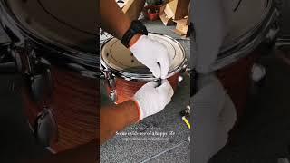 Music by drum set. The produce process