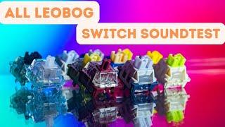 All LEOBOG Switch - Sound Test- Monsgeek M1/Sugar  65