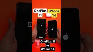 iPhone 14 vs OnePlus 11 #shorts