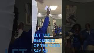 Let The Redeemed Of The Lord, SAY SO! #churchservice #dallas #joy #ministry #usa #christian