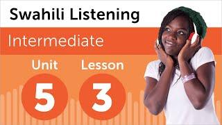 Learn Swahili | Listening Practice - Finding a Book in Kenya