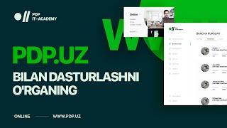 www.pdp.uz bilan dasturlashni o'rganing | PDP IT-Academy