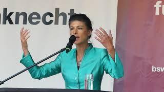 Sahra Wagenknecht über Grüne Ricarda Lang, Robert Habeck, Rente, teure Lebensmittel Europawahl 2024