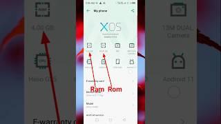 How to check Ram in all Infinix #shorts #infinix