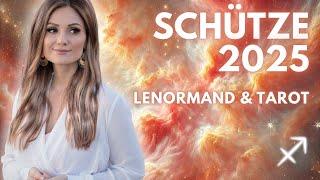 Schütze 2025 Jahreslegung || Lenormand & Tarot